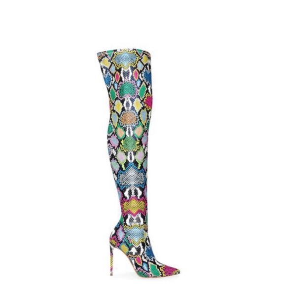 Steve Madden Shoes - Steve Madden boots Bright Multi colored